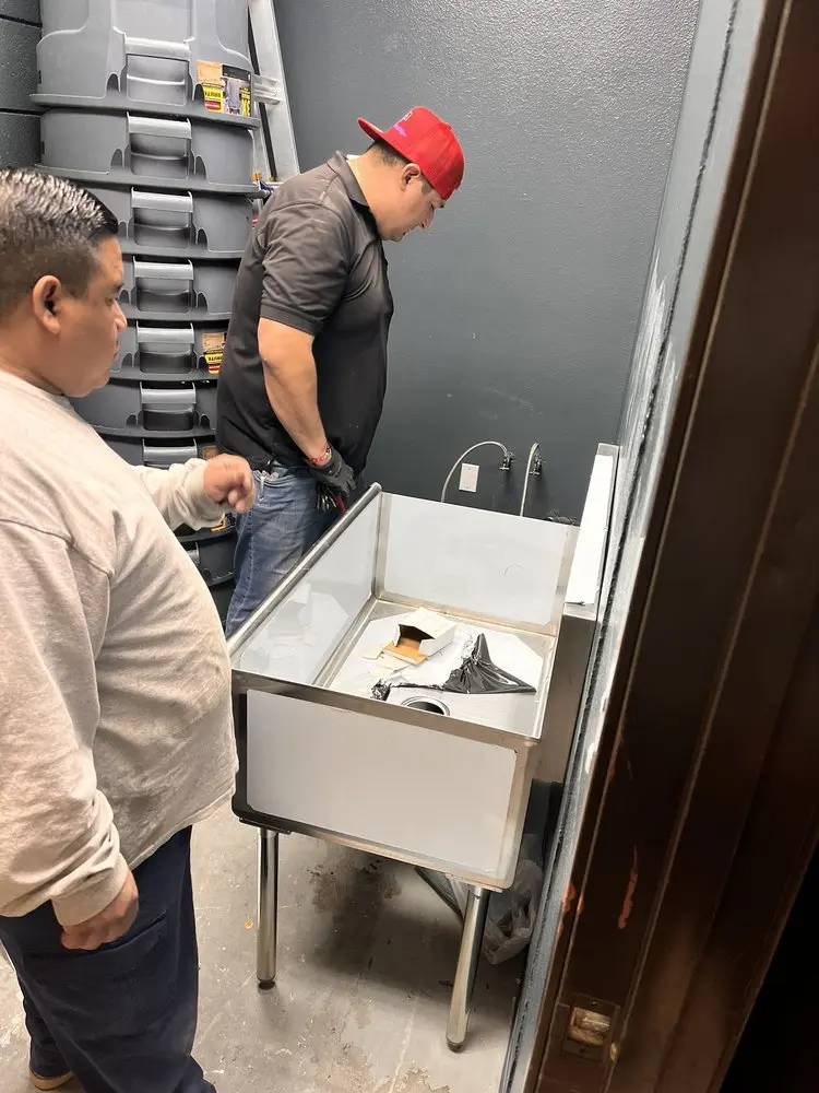 Commercial plumbing and sink installation in Molitor Estates